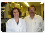 Dr.Raj Harjani with Dr Susan Eshleman from Johns Hopkins Medical institute, Baltimore, Maryland MD,USA.