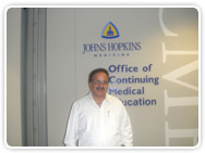 Dr.Raj Harjani with Dr Susan Eshleman from Johns Hopkins Medical institute, Baltimore, Maryland MD,USA.