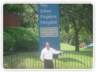 Dr.Raj Harjani with Dr Susan Eshleman from Johns Hopkins Medical institute, Baltimore, Maryland MD,USA.
